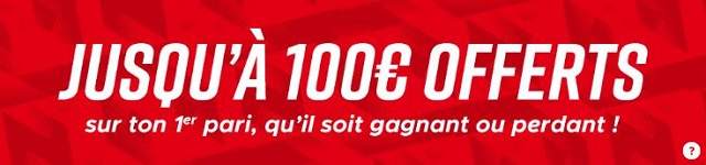 bonus 100€ offerts sur betclic